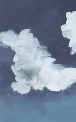 夢のような青い雲