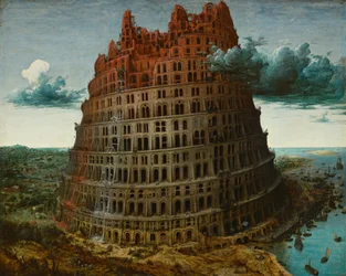 バベルの塔c。 1565年
