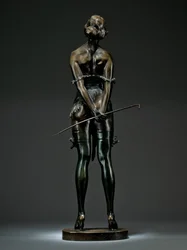 乗馬用作物、1925年頃（ブロンズ）（940322も参照）