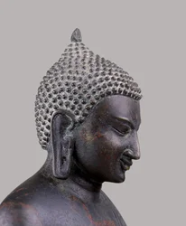 仏頭、クラシック異教スタイル（c11th- c14th）（メタル）