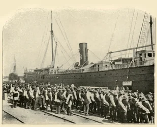 第16歩兵搭乗、1899年6月、スペイン-アメリカ戦争、1899年。