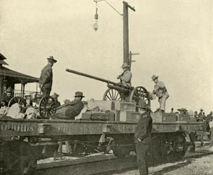 ボロー軍曹とダイナマイト銃、1898年6月、スペイン-米戦争、1899年。