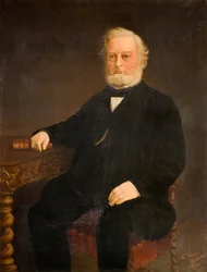 ウィリアム・トランターの肖像、1860～1890年。