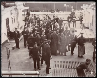 中国の政治家李鴻章のアメリカ訪問、1896年