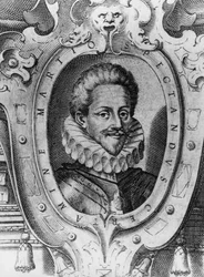 1580年から1630年までサヴォイ公、1588年からサルッツォ侯爵であったシャルル・エマニュエル1世（Testa d