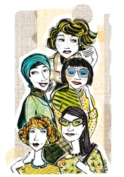 5人の女性