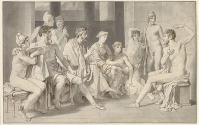 オデュッセウスはアルキノオスでの生活について語る