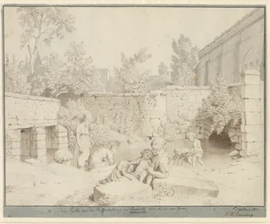 パリのアルクイユにあるローマ水道橋のロット