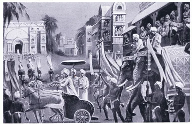 コサラのPrasenajit（oudh）が訪問520.BC