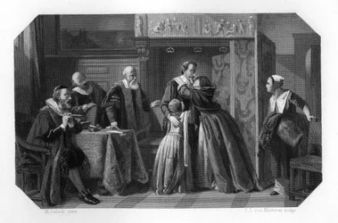 ヒューゴデグルートグロティウス、17世紀のオランダの法学者、哲学者、c1870。