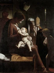 キャンドルの聖母」 1570-1575年