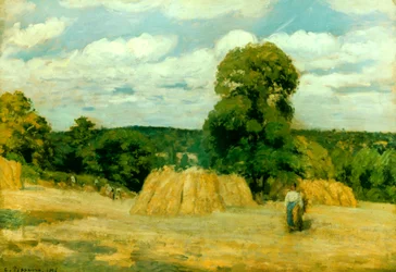 モンフーコーでの収穫、1876