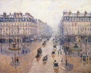 オペラ座。雪。朝、1898