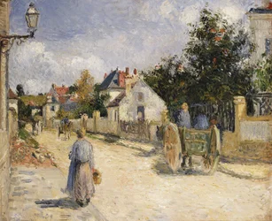 ポントワーズの道、1879