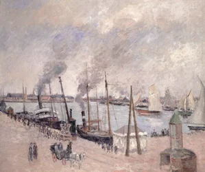 ルアーブルの港