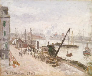 ルアーブルの波止場、1903 年