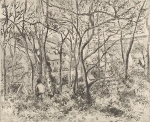 エルミタージュの森、ポントワーズ、1879年。