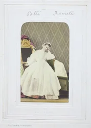アデリナ・パティ、トラヴィアータ、1860-69。