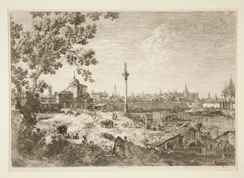 シリーズVedute（ビュー）からのパドヴァの架空のビュー