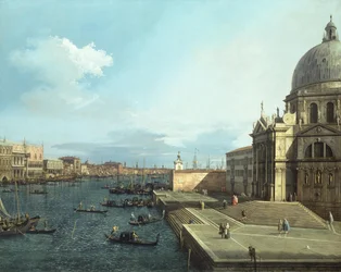 カナレット - サンタ・マリア・デッラ・サルーテ、1738-42年