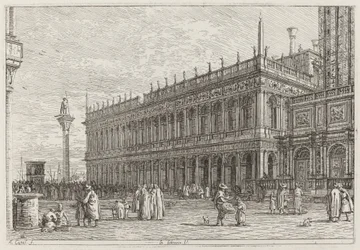 ラ・リブレリア。 V. [左上]、1742 年以前。
