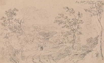 1814 年 5 月 21 日、チェスハント近くのランドン船長のコテージにて