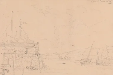 1826 年 9 月 16 日、イースト カウズから