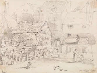 1820 年 10 月 3 日、ヘイスティングス ビーチにて