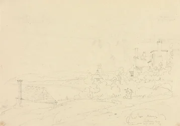 Baía de Sandown, Ilha de Wight, agosto de 1828