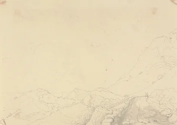 1829 年 8 月 13 日のニトンでの地すべり
