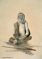 修道僧、インド