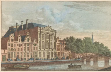 アムステルダムのフェリックス・メリティスの建物、1790年頃 Gebouw der Maatschappy Felix Meitis in Amsterdam / Edifices de la societe dit Félix Méritis à Amsterdam (オブジェクトのタイトル)