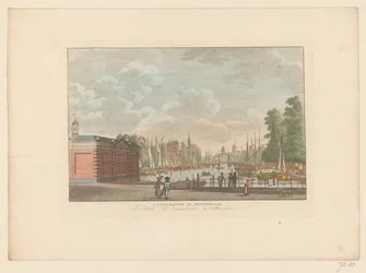 ロッテルダムのルーヴハーフェンの眺め ロッテルダムの Leuvehaven / La canal dit Leuvehaven a Rotterdam (オブジェクトのタイトル)
