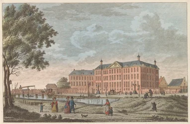 Lutherse Diaconiehuis te Amsterdam, ca. 1790年 Luthersche Diaconie en Bestedelingenhuis te Amsterdam / ルター派の孤児のためのホスピスとこの宗教の老齢のための下宿 (オブジェクトのタイトル)