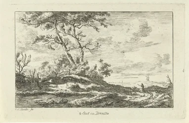 田舎道の羊飼い In Eext in Drenthe (オブジェクトのタイトル) 風景 (a-f) (連載タイトル)