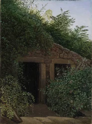 生い茂る坑道