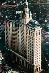 アメリカ合衆国、ニューヨーク、マンハッタン市庁舎、1907-1914年建造、画像は1920年頃。カール・サイモン・アーカイブ