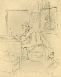 19世紀半ば後半のミザー、c1924。