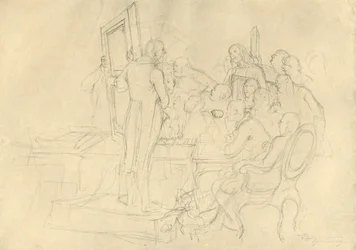 アートオークション、19世紀半ば後半、c1924。