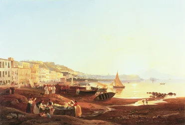 メルジェリーナ港、1831年頃