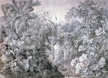 「ヴァイデナウの森の少女」、c1777-1835