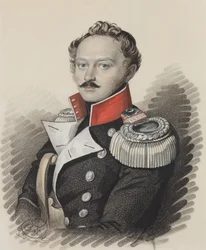 アレクサンドル・ステパノビッチ・タリジン1795-1858、1820年代末の肖像。