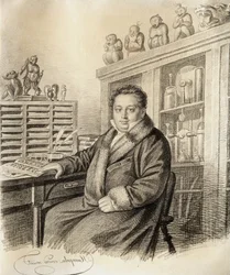 1822年以前のポール・ルートヴィヒ・シリング・フォン・カンシュタット男爵1786年から1837年の肖像。