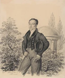 Nikolay Alexandrovich Kokoshkin 1792-1873、1820年代初頭の肖像。