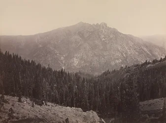 ダボンキャッスルビュート、シエラネバダ、c。 1866-1870。