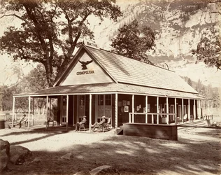 コスモポリタンサルーン、カリフォルニア州。 1872年、約印刷。 1876年。