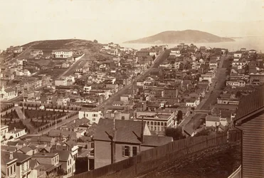 サンフランシスコ、1864年、印刷された約。 1876年。