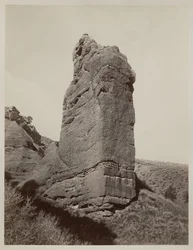 センチネルロック、エコーキャニオン、ユタ州、1873-74年