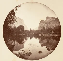 ［ヨセミテ国立公園、カリフォルニア］、1878年頃。