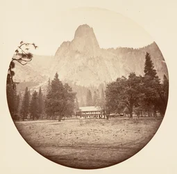 ［ヨセミテ国立公園、カリフォルニア］、1878年頃。